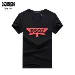 dsquared2 t-shir de luxe dsq2 logo black